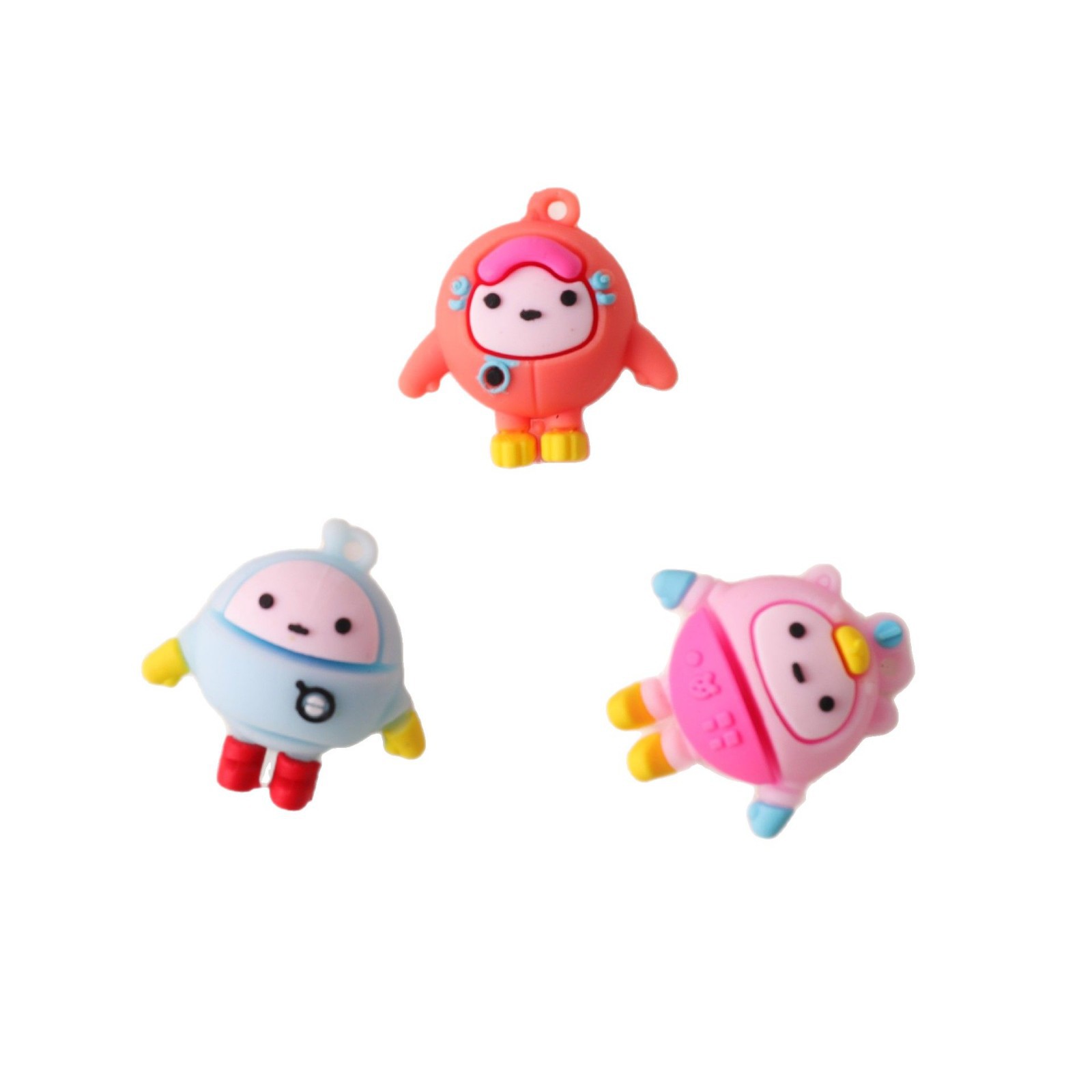 Big Egg Boy Party Keychain Colgante DIY Colgante Mochila Colgante 3D Muñeca de PVC Blanda Regalo