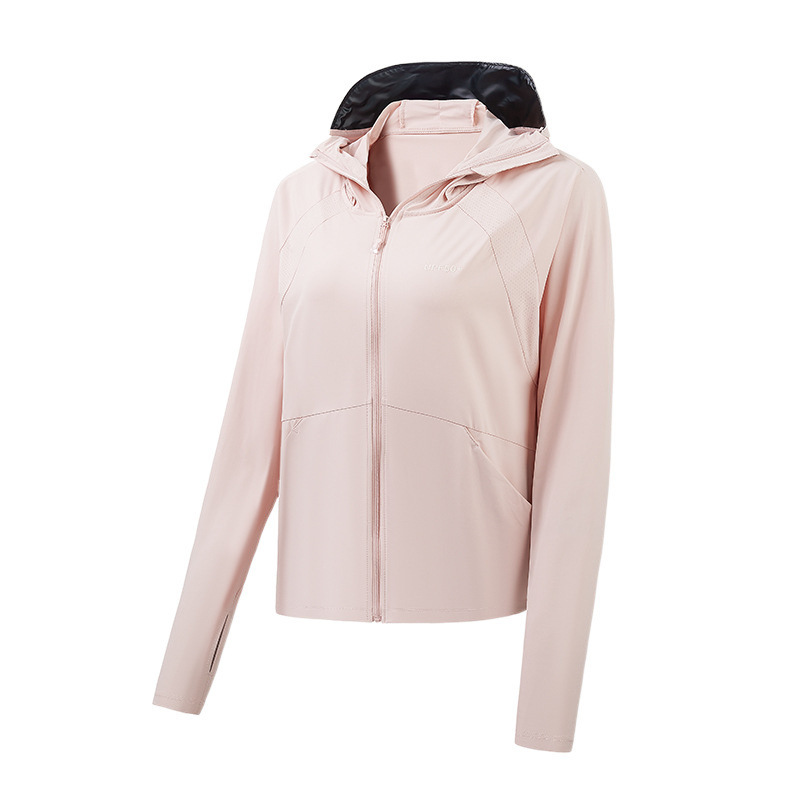 Camello con chaqueta de protector solar de seda de hielo, ropa de piel de hombre, ropa de protector solar de verano delgada, cardigán, ropa de protector solar UV