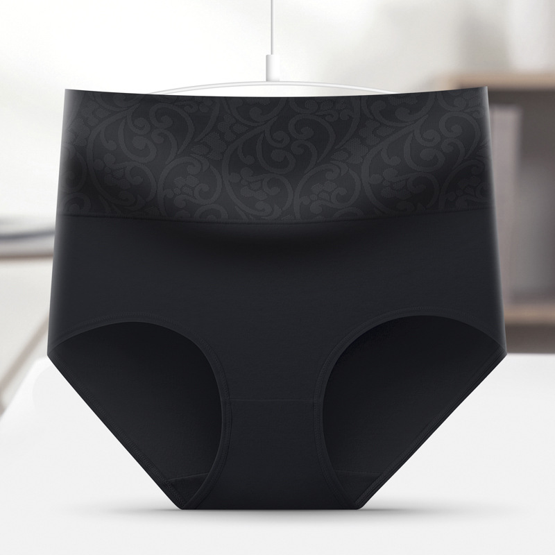 Ropa interior de algodón de cintura alta posparto ropa interior de algodón para mujer fábrica al por mayor