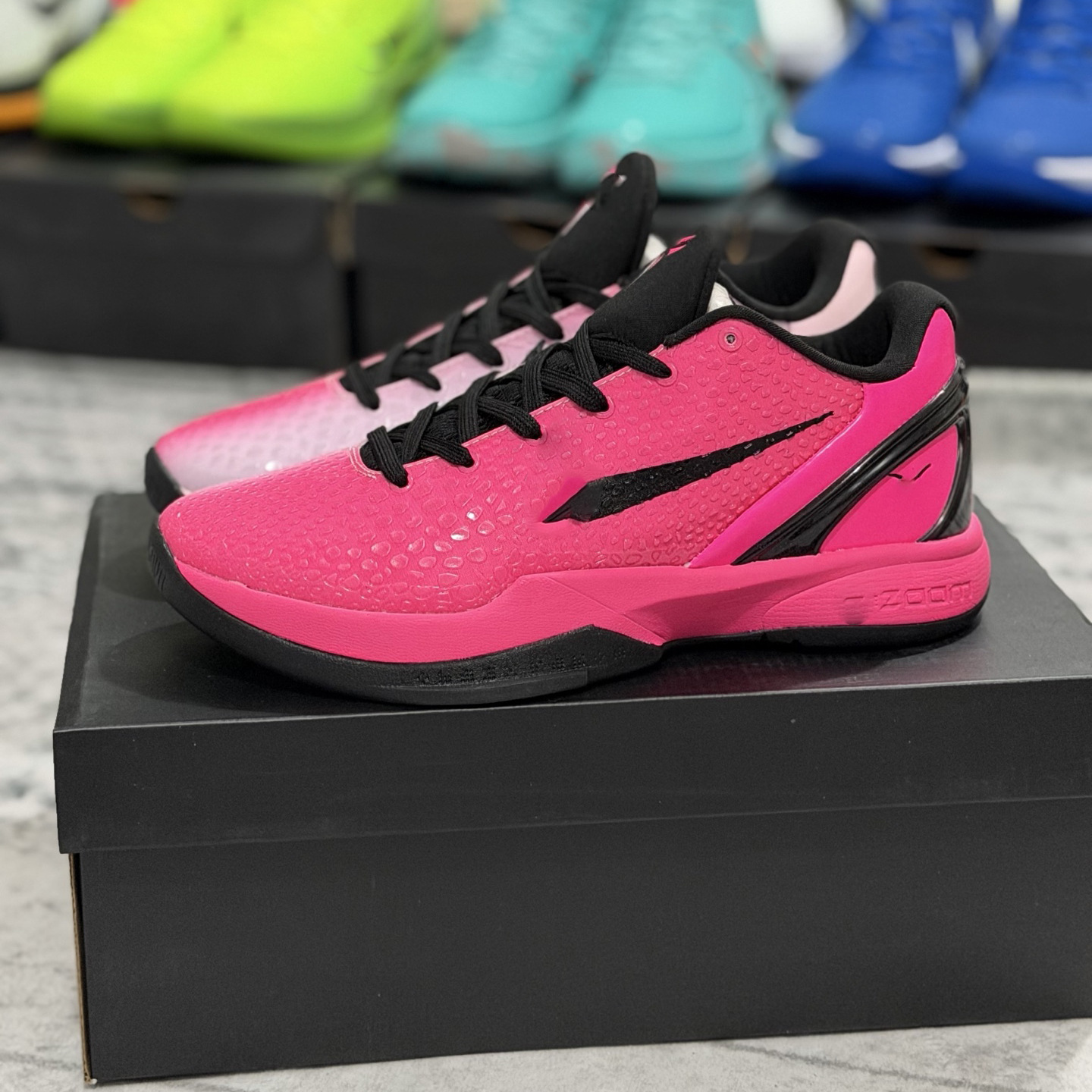 Zapatillas de Baloncesto Kobe 6 de Caucho, Transpirables, Antideslizantes y con Amortiguación para Deporte