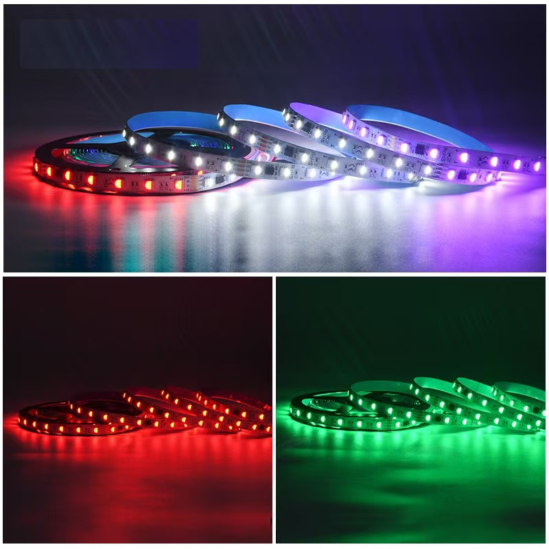 Inventario TM1934 lámpara de diapositiva 12 / 24V McJazz KTV lámpara de color completo 4 líneas de lámpara LED autoadhesiva impermeable