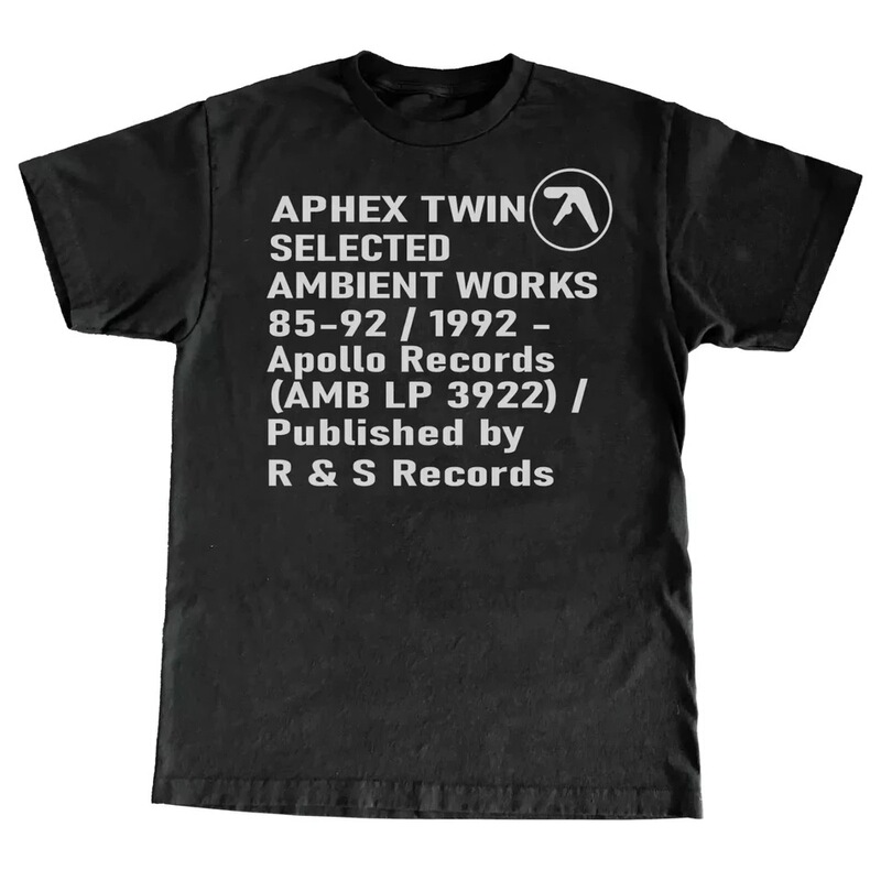 Aphex Twin Environmental Artwork Cotton T-Shirt Unisex Short-Sleeved New Arrival Pure Cotton Heavyweight T-Shirt Aphex Twin Environmental Artwork Cotton T-Shirt Unisex Short-Sleeved New Arrival Pure Cotton Heavyweight T-Shirt