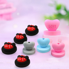 告白氣球底座愛心桃心馬卡龍裝飾座蛋糕居家手辦DIY直徑30用配件