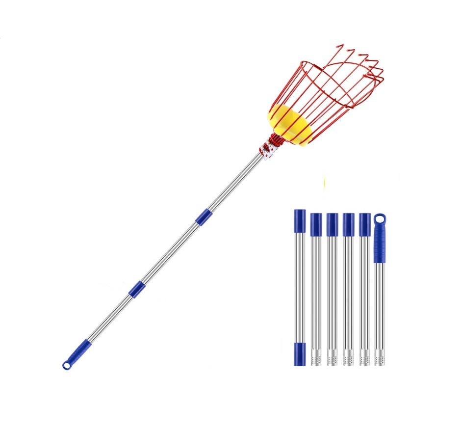 2.4m 접합봉(6개 섹션) + 과일 따기