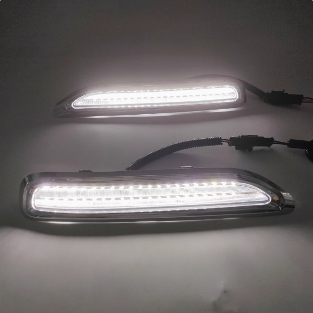 Aplicable a LEXUS Lexus RX330 lámpara de viaje diurna LED lámpara de viaje diurna lámpara de niebla bicolor doble función