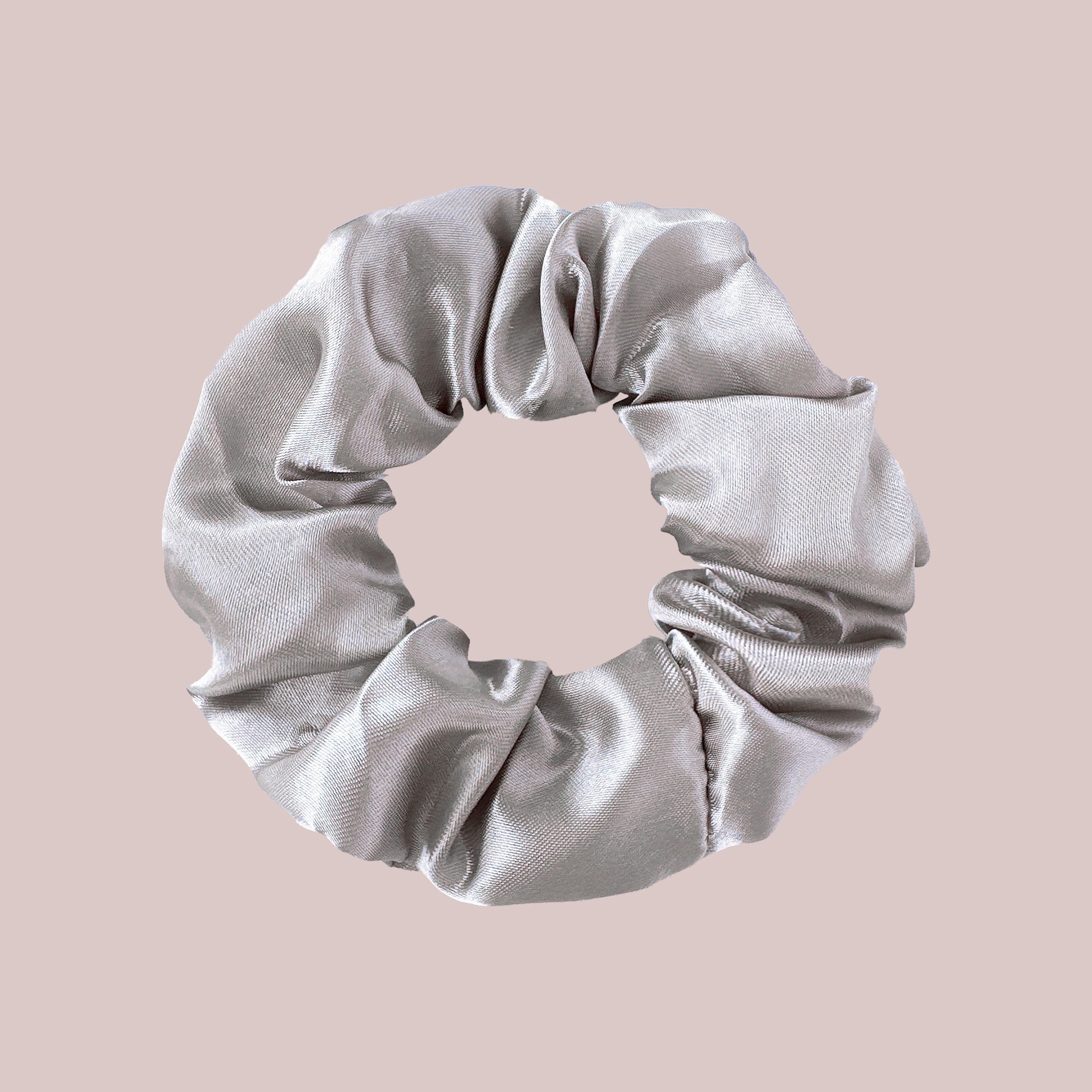 Coletero Scrunchie de Satén de Alta Elasticidad