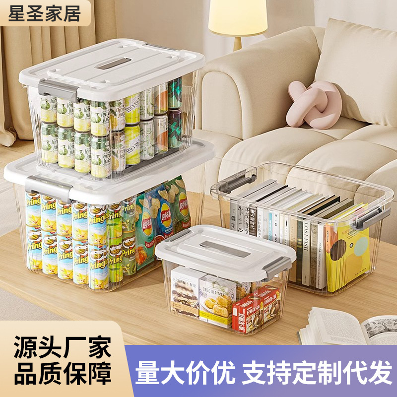 透明収納ボックス家庭用布団衣類収納ボックス寝室リビングルーム厚い防塵大容量整理ボックス卸売|undefined