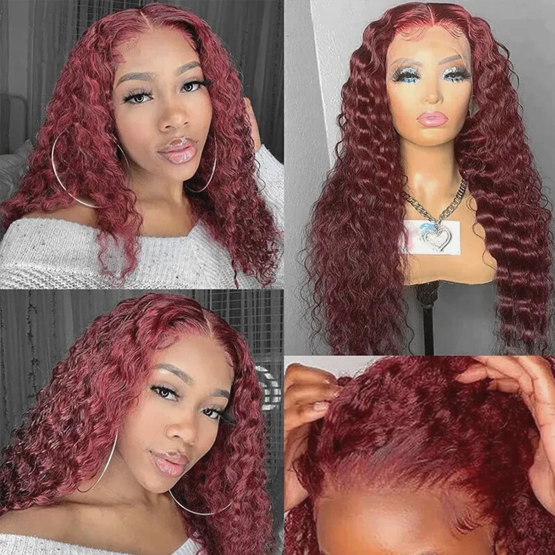 2024 New Lace Front Long Curly Hair Human Hair 13*4 Lace Front Mixed Wig Set 2024 New Lace Front Long Curly Hair Human Hair 13*4 Lace Front Mixed Wig Set