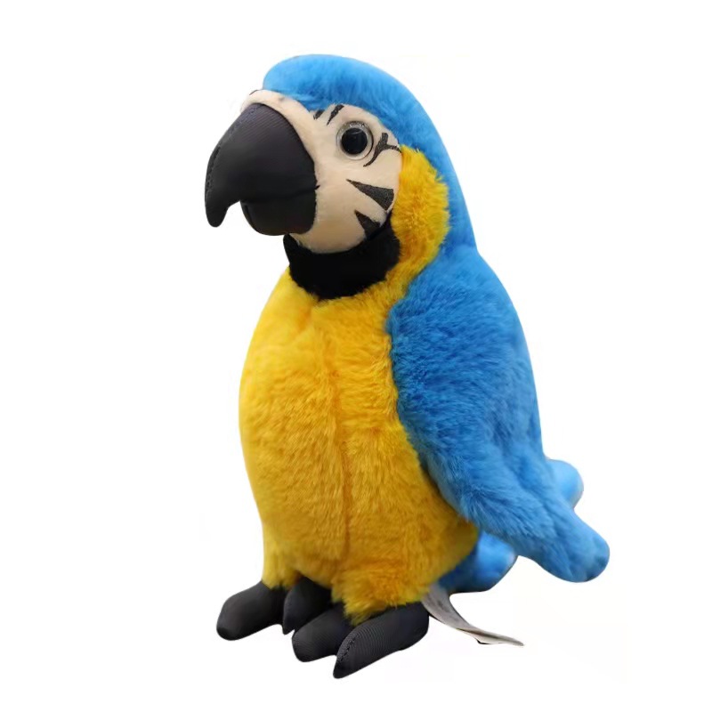 Nueva simulación Macaw muñeca Rio aventura loro muñeca máquina pájaro muñeca de peluche de juguete al por mayor