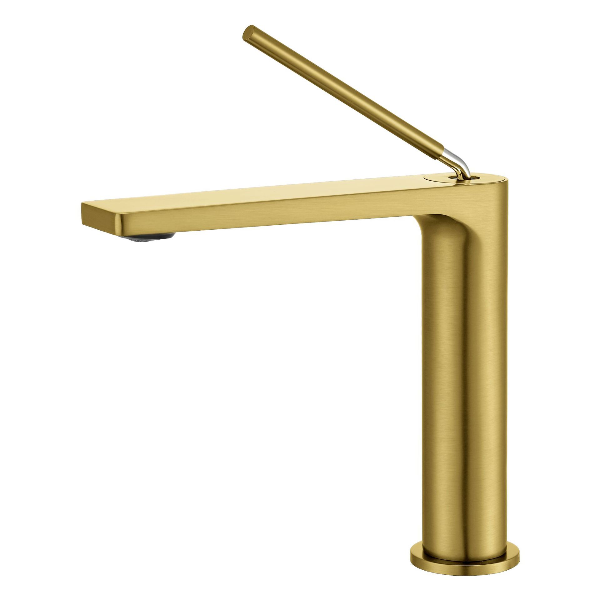 All-copper washbasin faucet, hot and cold household bathroom, washbasin gun, gray all-copper washbasin faucet undefined
