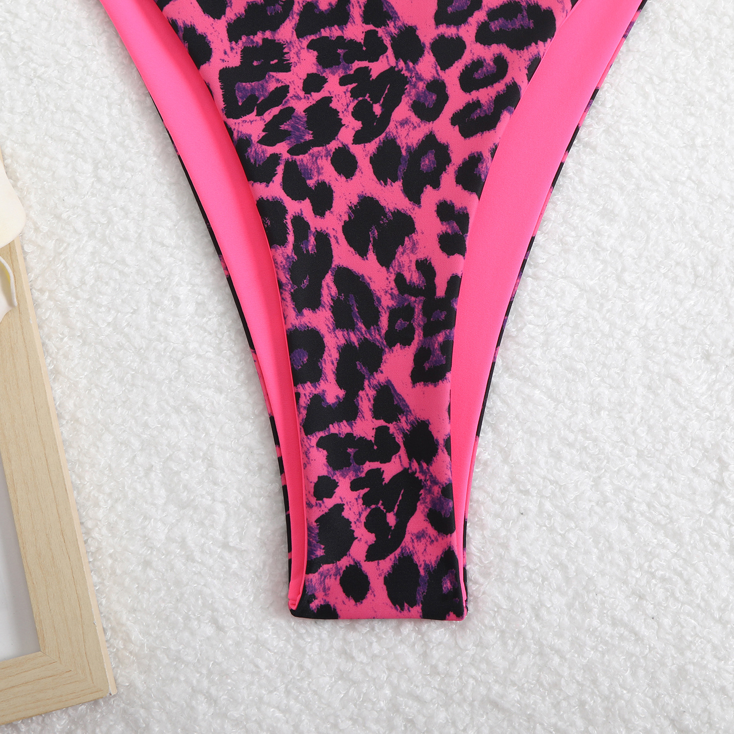 140g Weight Briefs Panties Style Bra Bra Category Polyester Fabric Type 2 Pieces Set Quantity Casual, Daily, Swimming Pool Occasion Ditsy Floral, Leopard Pattern Women's Gender Women's Ditsy Floral Leopard 2 Pieces Set Bikinis Swimwear 2