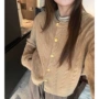 新款圆领秋冬季复古毛衣