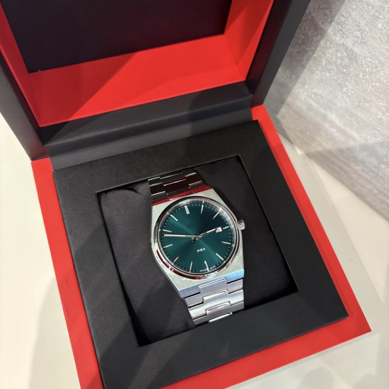 New Foreign Trade Original Tianjia Steel Band Series Quartz Men's Watch Calendar Simple Fashion Watch Manufacturer Wholesale