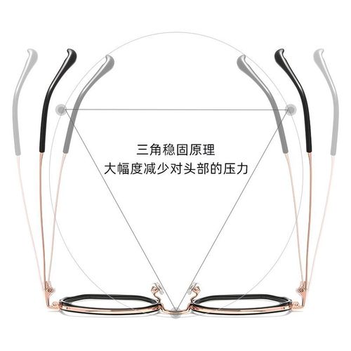百世芬H2230H网红潮流半钛眼镜框复古多边形大框宽边近视眼镜批发