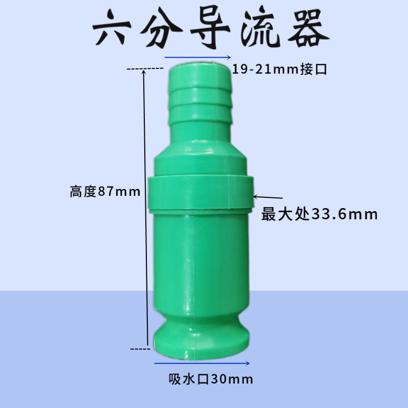 六分导流器尺寸