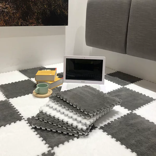 Patchwork Carpet Bedroom Full Bedside Puzzle Floor Mat Thickened Square eva Foam Mat Bay Window Tatami Mat