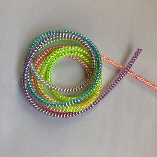 Wholesale universal 1.1 headphone laser plating headphone cable protection rope suitable for Apple and Android charging cable protective cover