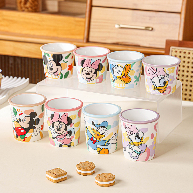 Disney Girls High Value Ceramic Ice Creative Nicho Diseño Casario Ice Cream Kids Dessert Cups