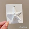 4# Starfish Hair Clip [White]