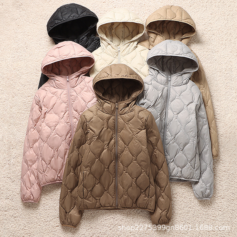 Demi-season light and thin hoody with hood