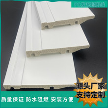 源头厂家室内装饰材料PS发泡踢脚线墙线檐口线地脚线白色压边线板