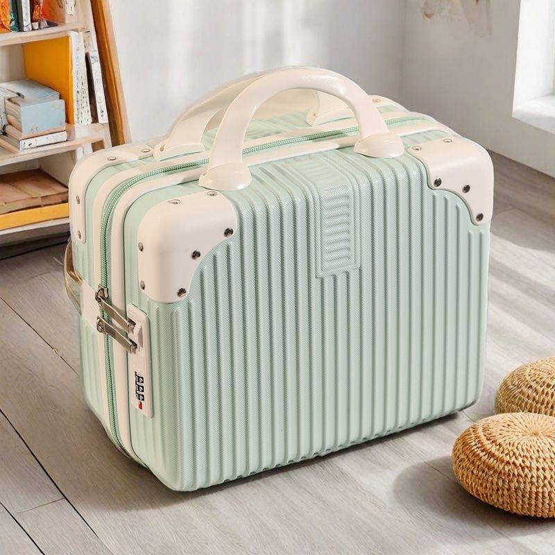 16 inch portable case small luggage cosmetic bag storage companion gift box travel sleeve pull rod 14 inch