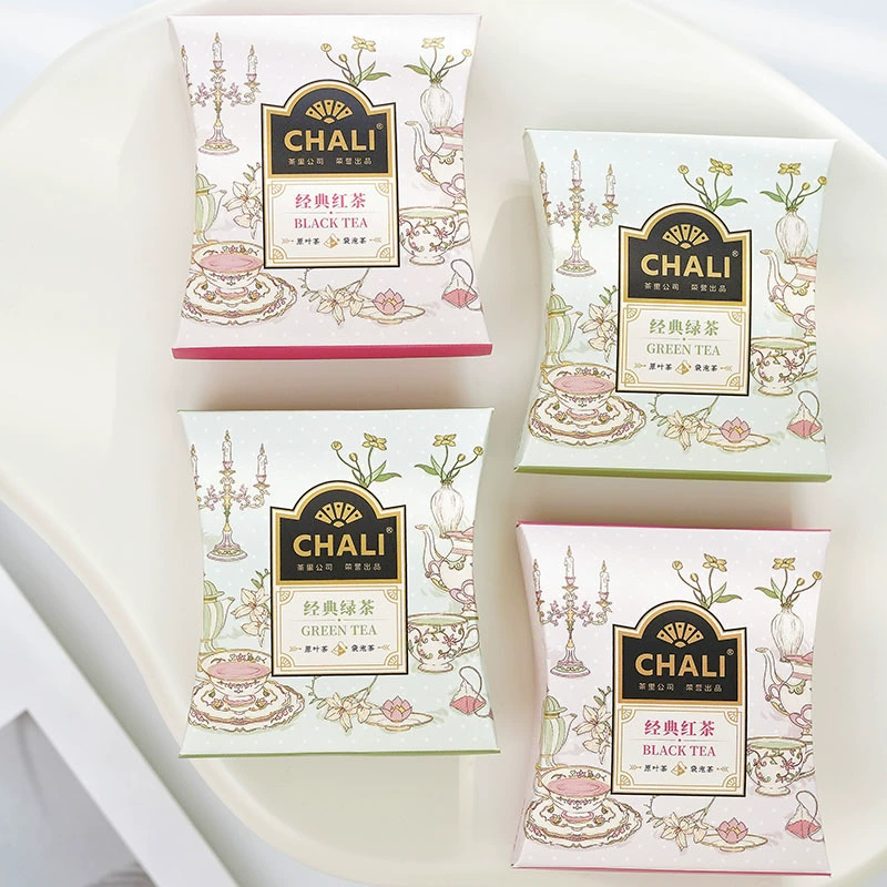Чай CHALI, сувенирный чайный пакетик, подарочная коробка на неделю, маленькая жестяная банка, практичный подарок, внутренняя одежда, женский, подружка невесты, мужской, жениха, возвращение