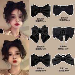 2025 新しいハイエンド大型ヘアピンサメクリップヘアピン逃亡者プリンセスハイスカル弓グラブクリップ帽子