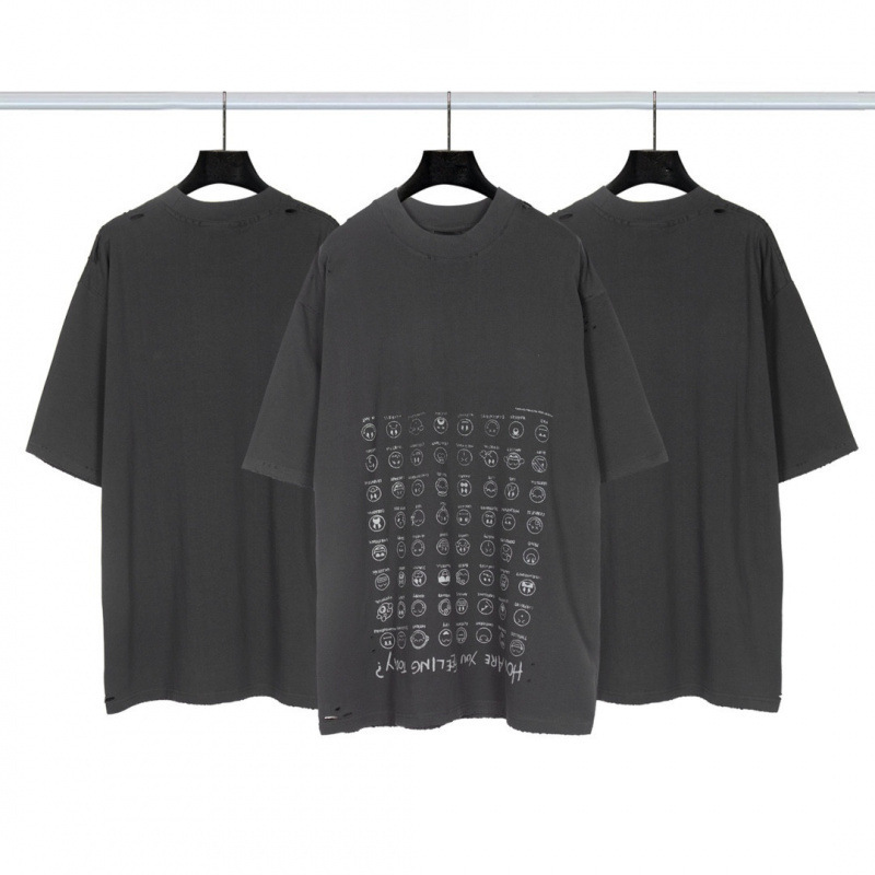 高品質クロスボーダーアメリカンスタイル25ss夏新作No.10ユニフォームレタールーズ半袖Tシャツ卸売|undefined