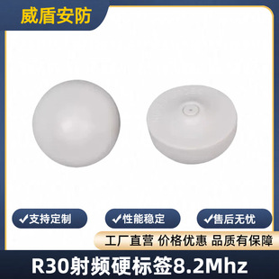 8.2Mhz Rf R30 Round Anti-Theft Hard Tag Supermarket Security Equipment Eas Anti-Theft Buckle Factory Direct Supply