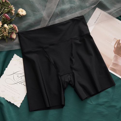 Ice silk breathable safety pants summer anti-exposure women's leggings worn inside and outside women's underwear high waist tummy control