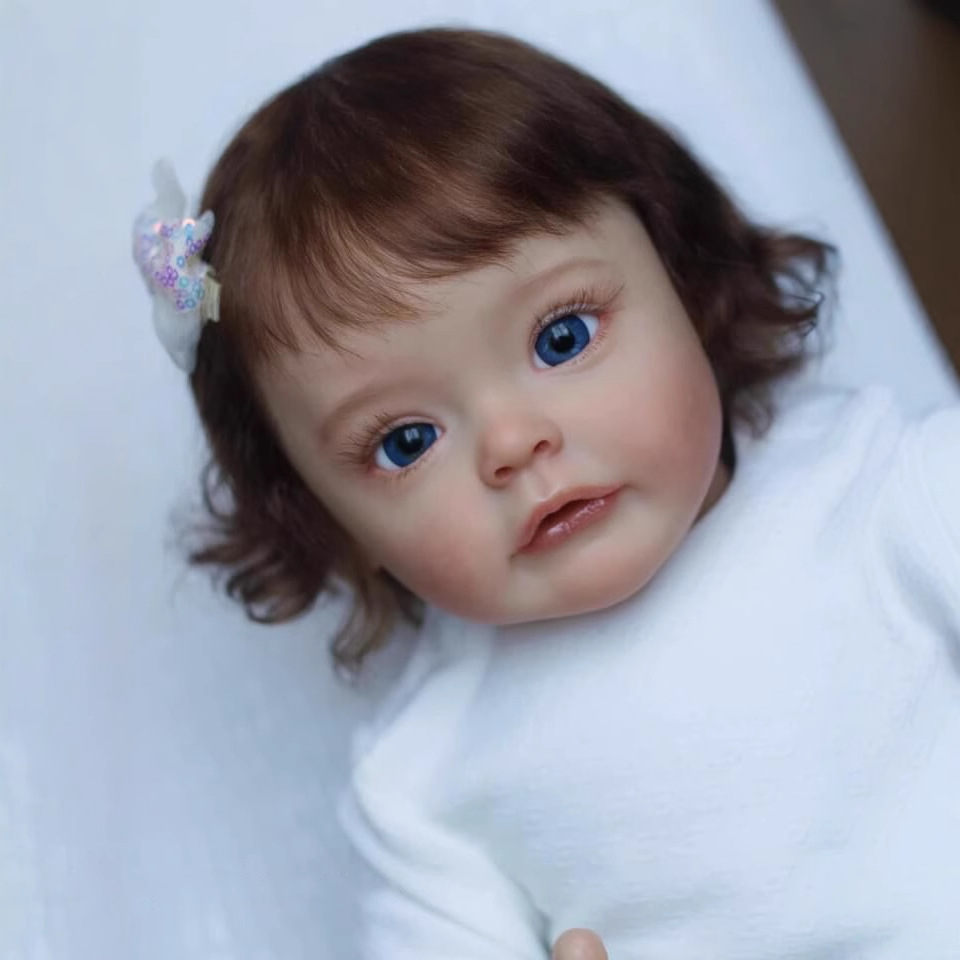 60cm renacer niño suesue simulación niña renacida muñeca transfronteriza e-commerce suministro