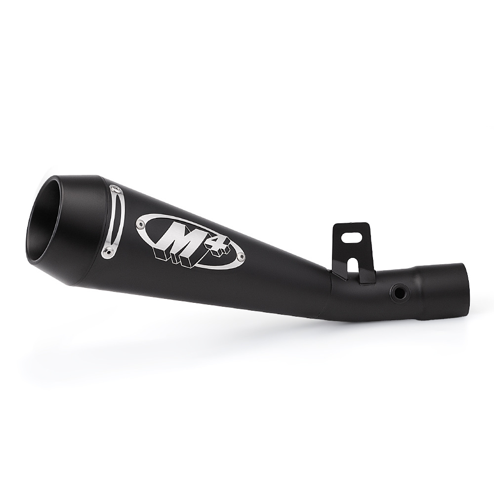 ZX6R with oxygen port integrated middle tail exhaust pipe motorcycle locomotive modification non-destructive installation 2024-2025
