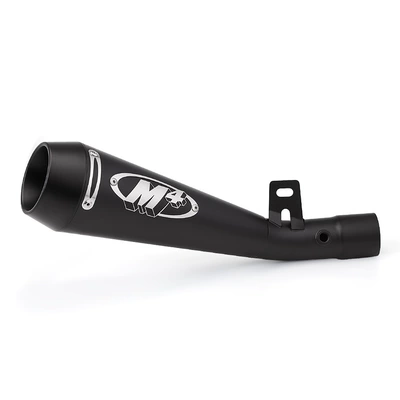 with oxygen port integrated: Motorcycle exhaust pipe
