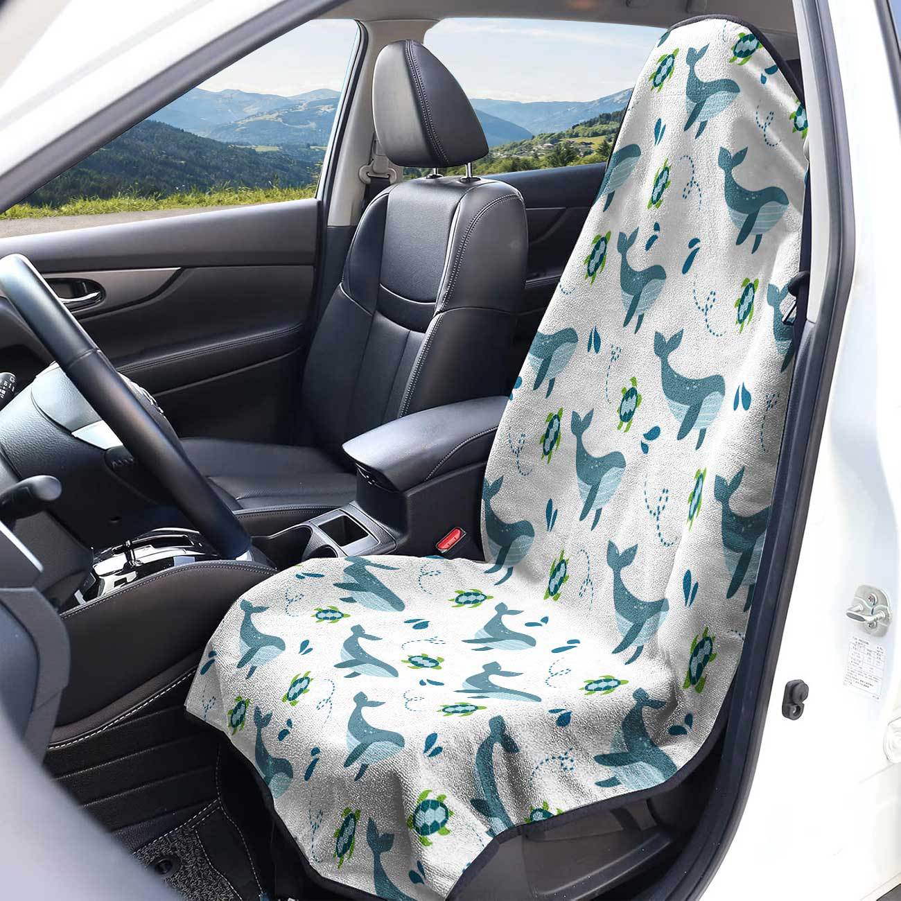 Marine seat towel cover front seat protector suitable for gym and exercise, universal for all seasons and car use