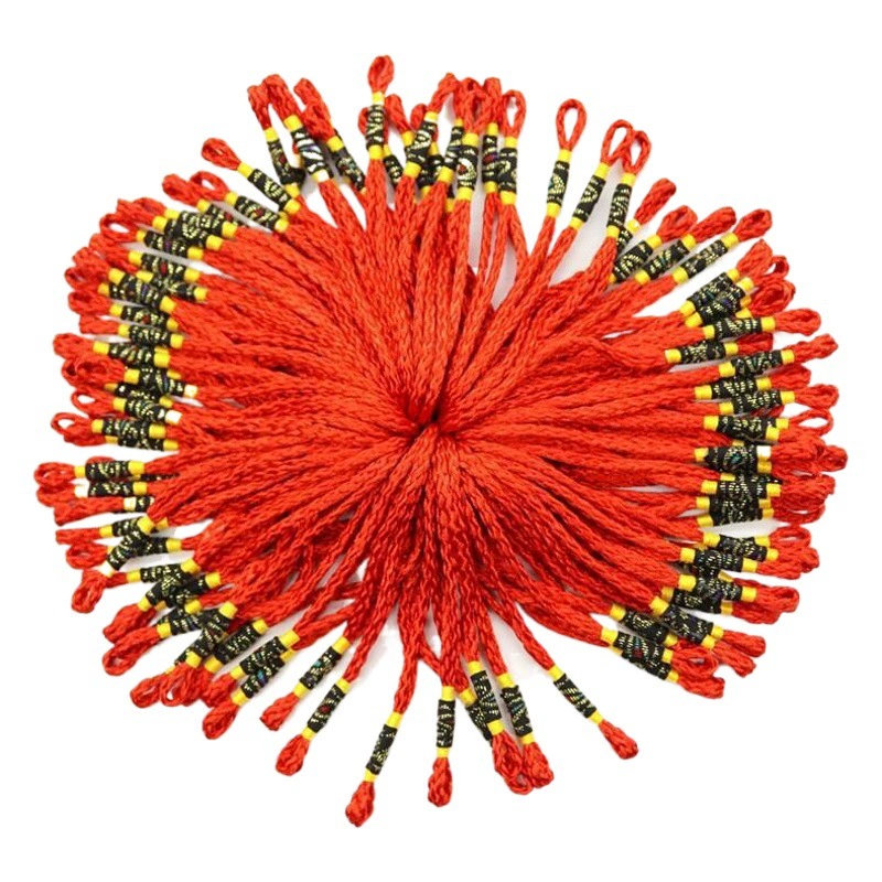 Небольшой Размер висит голова Веревка DIY Ручная Ручка Веревка игровой кусок ремешок веревка кулон китайский узел ювелирные аксессуары