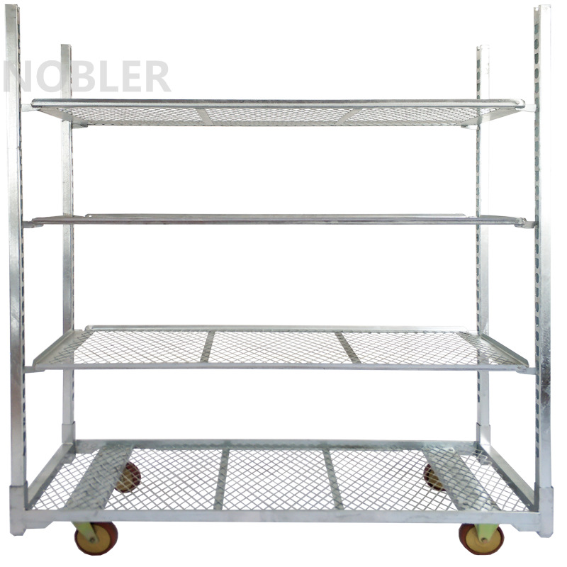 厂家温室育苗床果蔬基地大棚移动苗床焊接网材质温室移动苗床