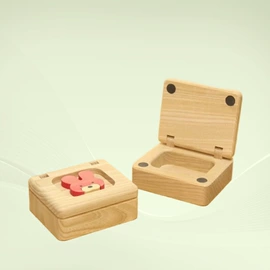 胎发牙齿收纳;收纳盒;木质工艺品