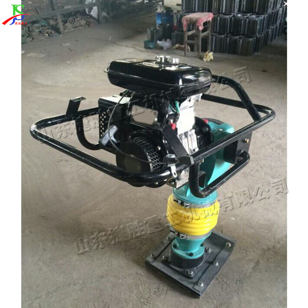 compactador de suelo de pavimento de hormigón pequeño tipo mano de gasolina compactación de impacto compactación de relleno compactación