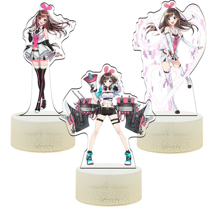 Hui Yeyue Future Mirai Akari trip loves Kizuna AI Kakhola VTB — периферийная ночная лампа для декора