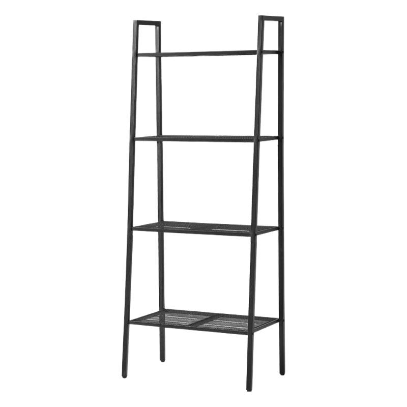 Estante de almacenamiento de metal de múltiples capas moderno minimalista estante organizador de pie sala de estar baño estante de almacenamiento trapezoidal de múltiples capas