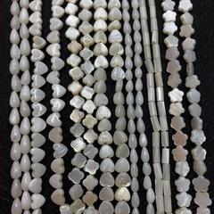 馬蹄螺散珠3-10mm天然淡水貝殻水滴ハート型ビーズ手作りdiyアクセサリー卸売り