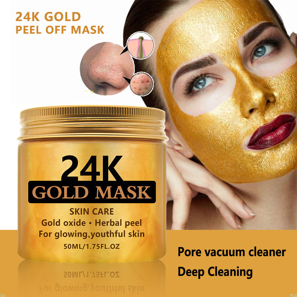 Cross-border gold peeling mask 50g to re...