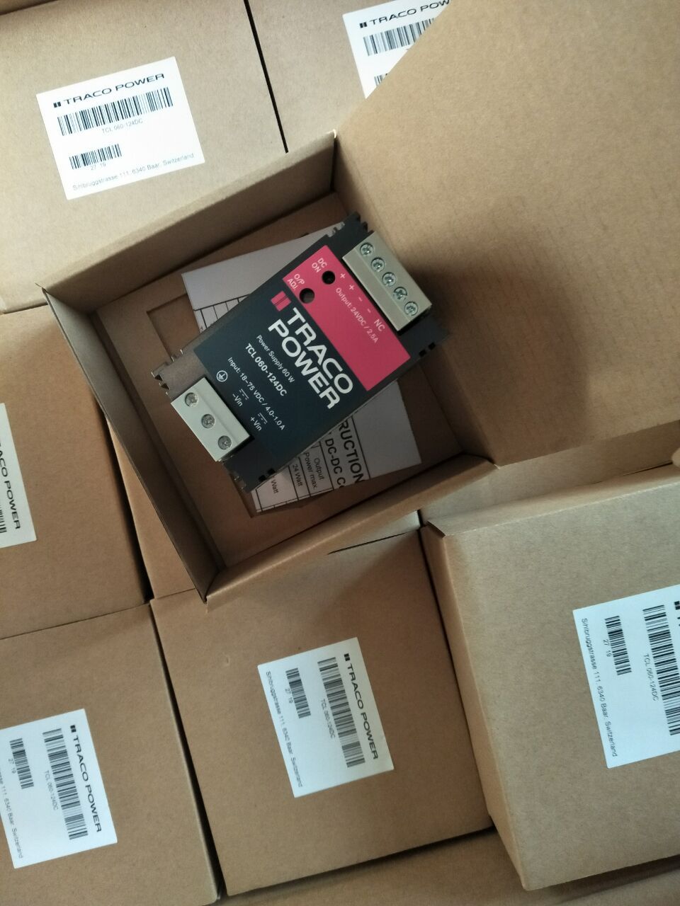 TRACO 导轨式电源TCL024-124 TCL024-148 TCL060-124 TCL060-112