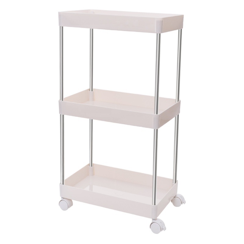 Piso sala de estar espacio de almacenamiento rack de almacenamiento de múltiples capas rack hogar dormitorio cocina baño carro rack de almacenamiento