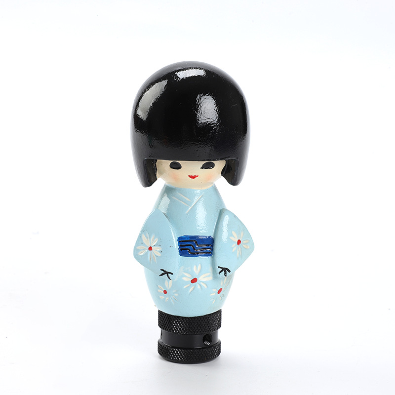 Cab and accessories – Universal Car Funny Gear - 708-japanese-doll-blue