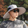 15 cm hat Men's summer big hat fishing hat fisherman hat shading outdoor sun hat cool hat