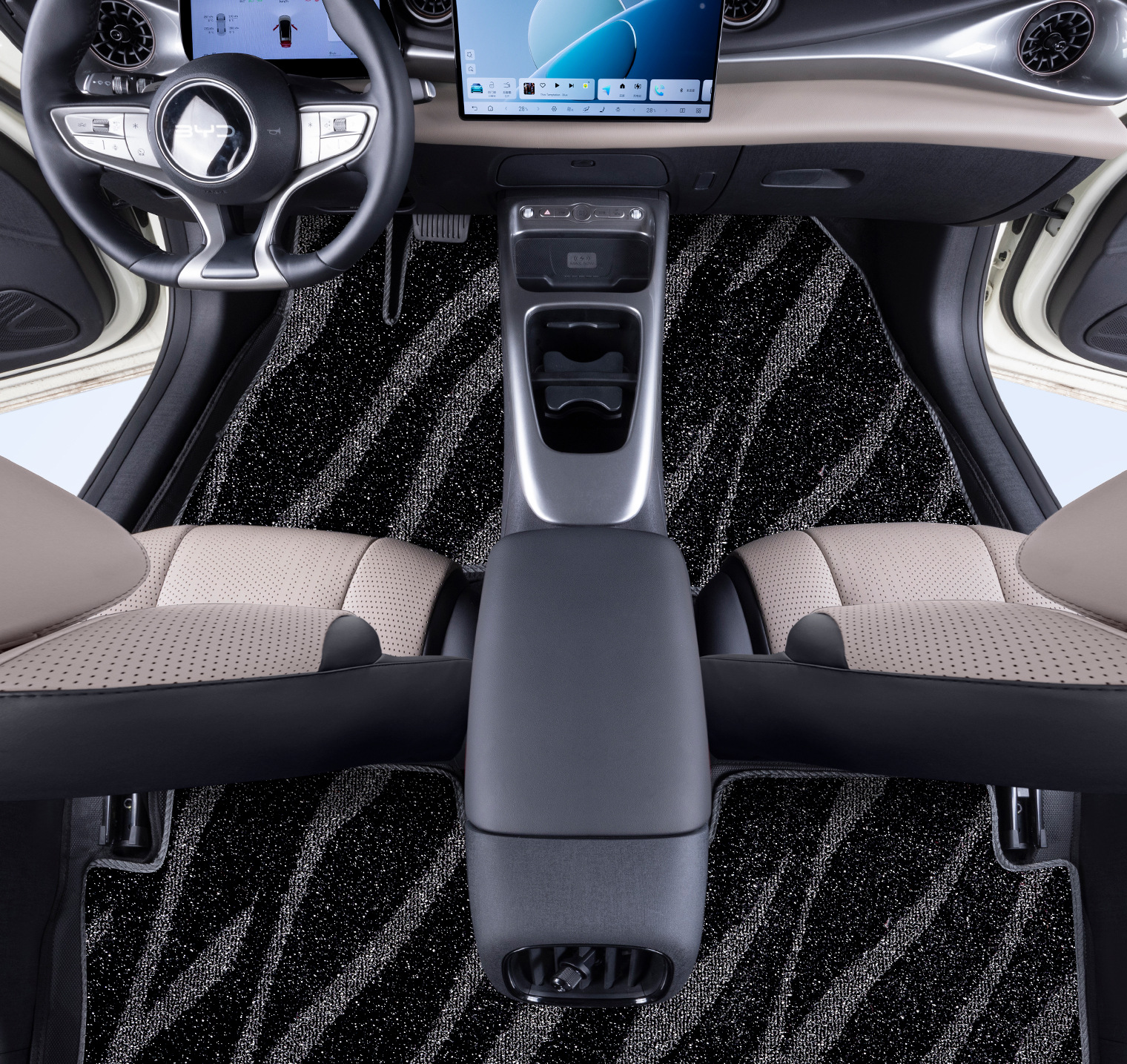 Byd Song Plus Qin Seal Sea Lion Dolphin Yuan up Han Upper Carpet-Style Floor Mats Second-Layer Replacement Dirt-Resistant Mats