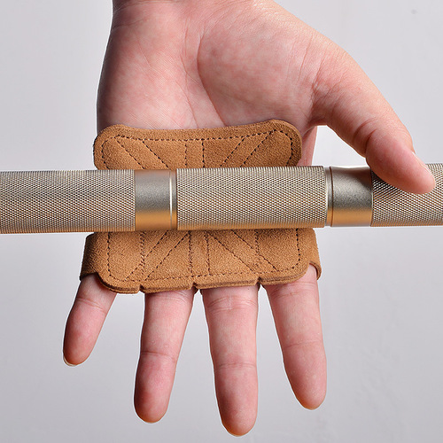 Cowhide palm protection equipment, non-slip and wear-resistant wrist protection, fitness palm protection, deadlift grip belt, booster belt, cross-border wholesale
