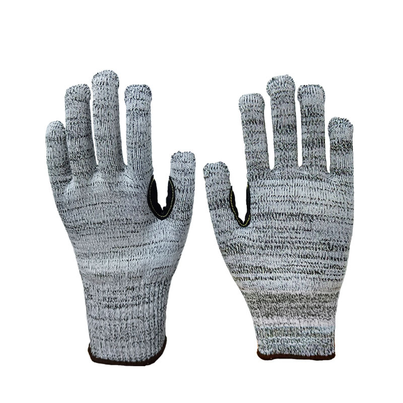 Guantes de protección laboral Dengsheng C1100 hilo anti-corte Guantes de protección reforzada con boca de tigre 5 guantes antideslizantes de trabajo image 5